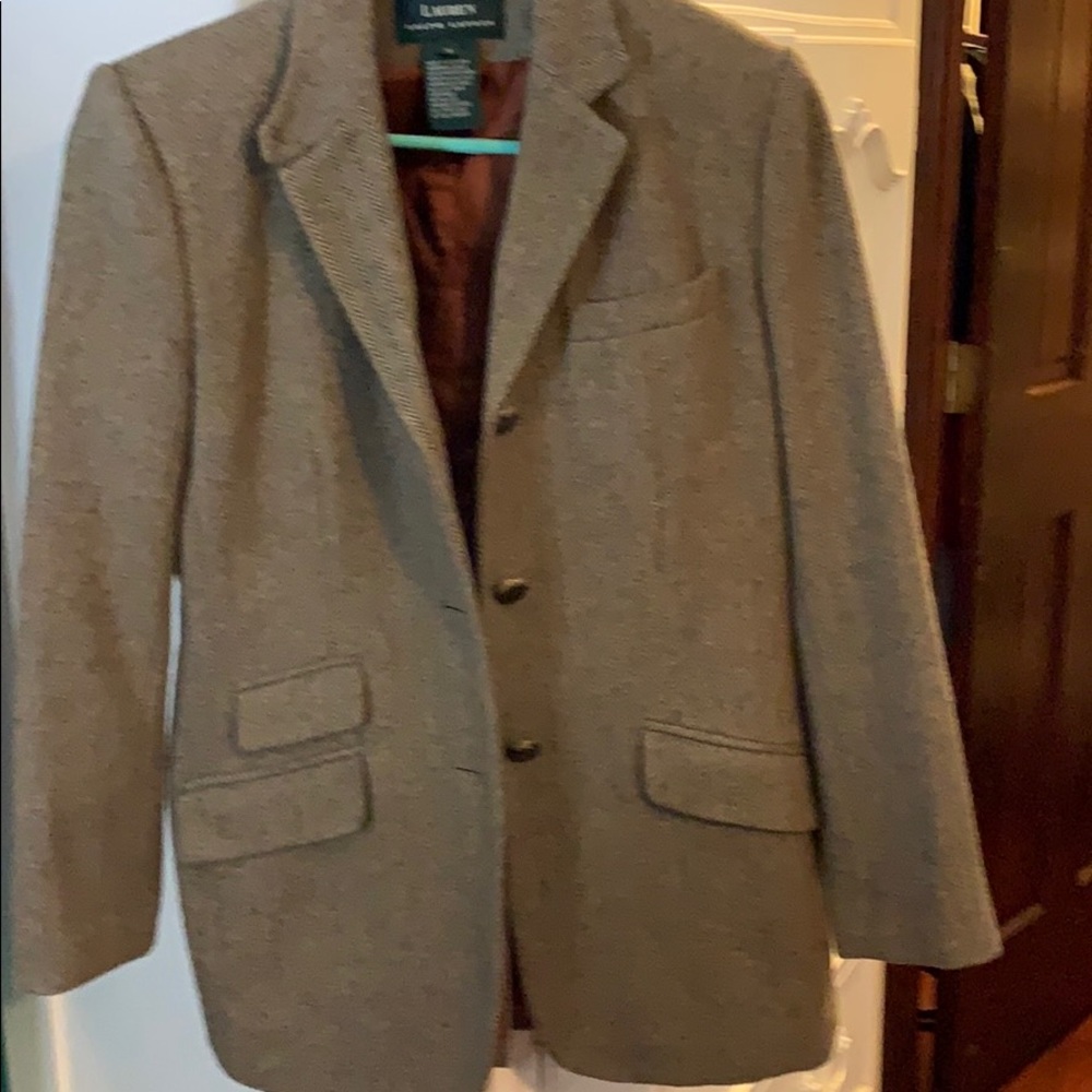 Ralph Lauren wool blazer.